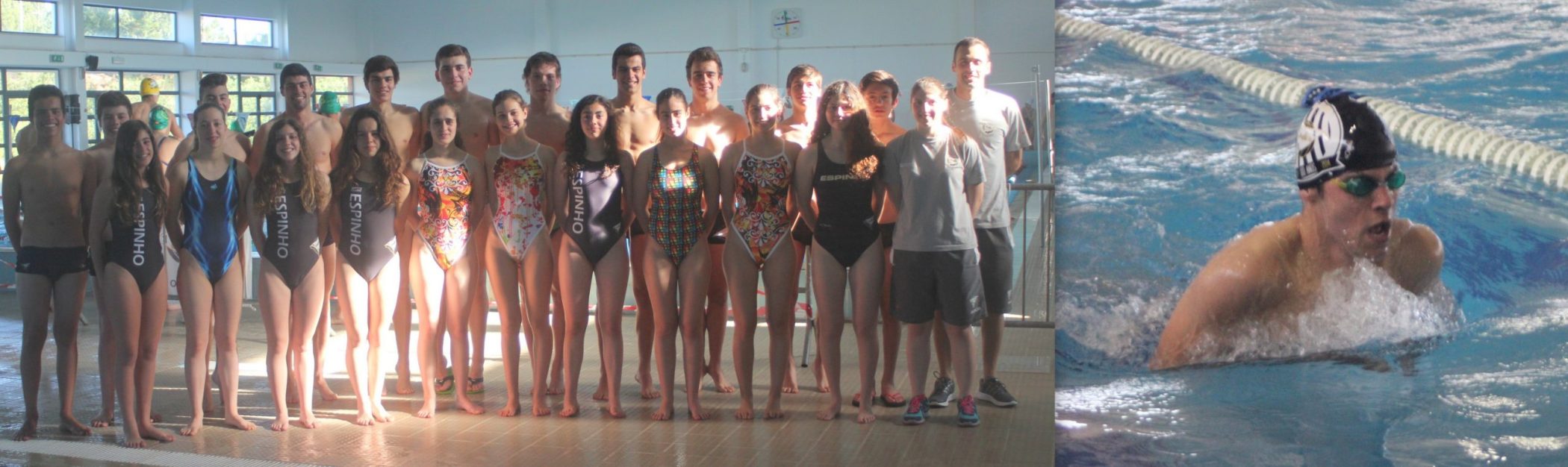 Natação tigre em 9º lugar no Campeonato Regional de Clubes na Gafanha