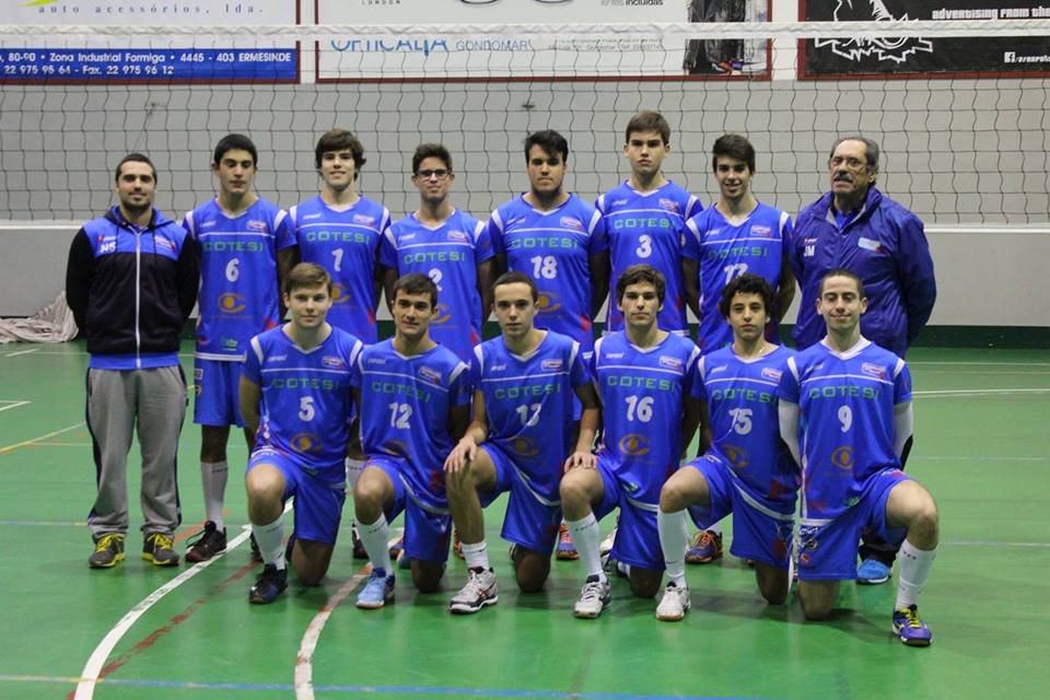 AJM Voleibol: Cadetes masculinos Campeões Regionais