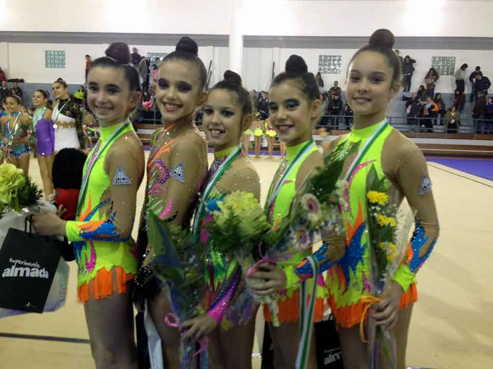 10 Medalhas para Ginástica Rítmica no Torneio do CRP