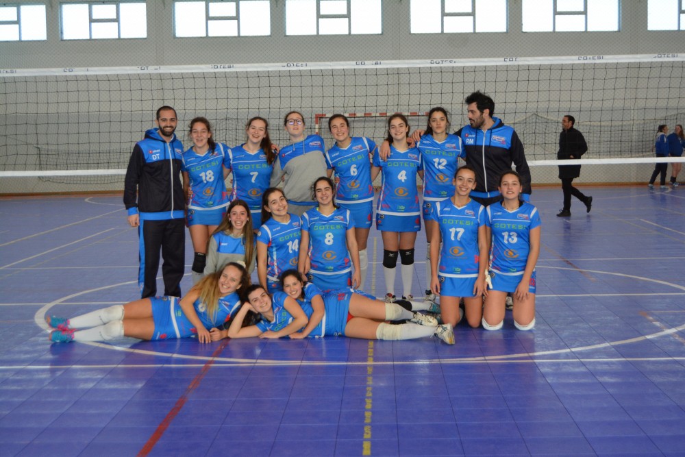 Voleibol: 6º título da AJM nesta temporada – Iniciados Femininas Campeãs Regionais