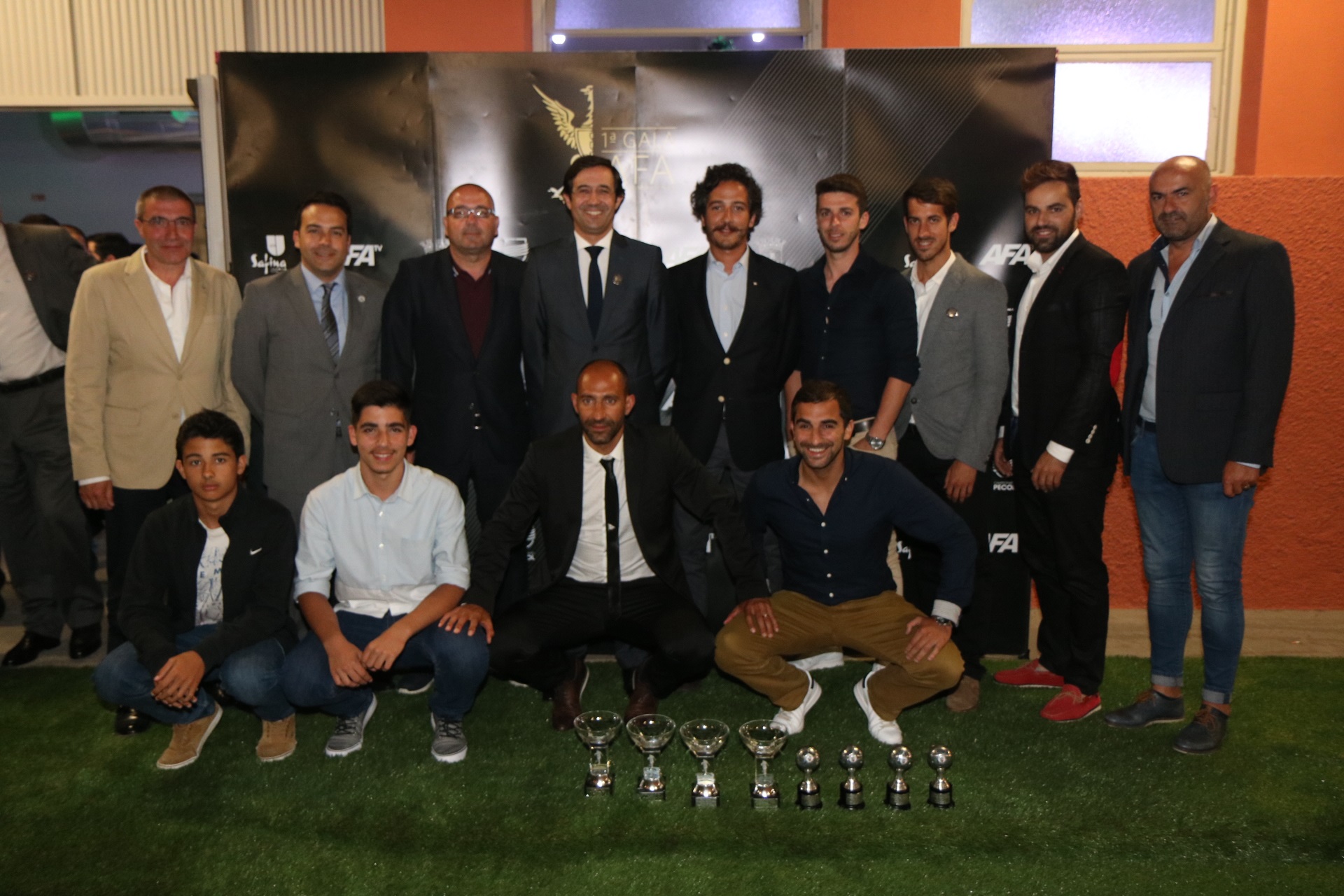 Primeira Gala  AFA: Pinto Moreira, Carlos Manuel e Novasemente homenegeados