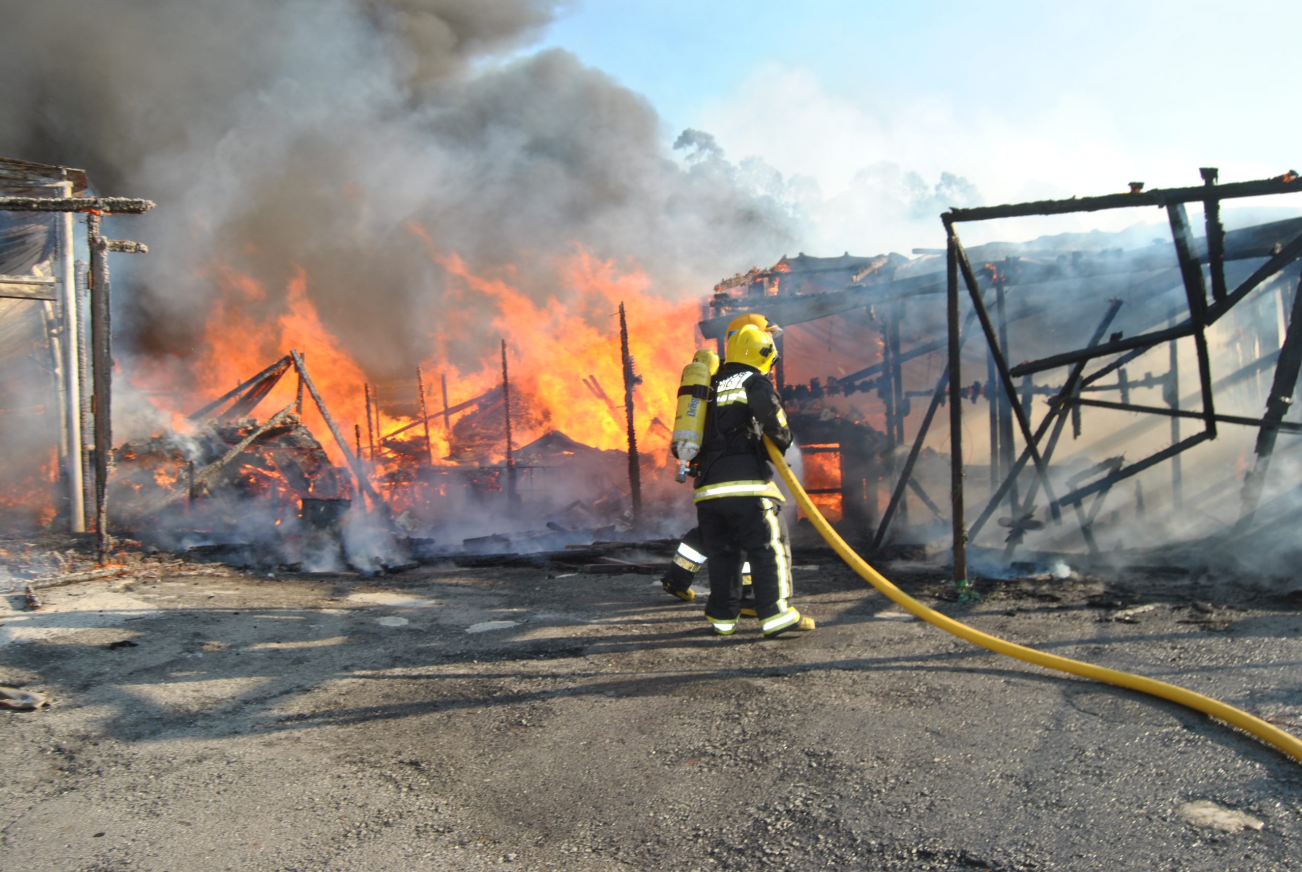 Presépio da Cavalinho destruído por incêndio