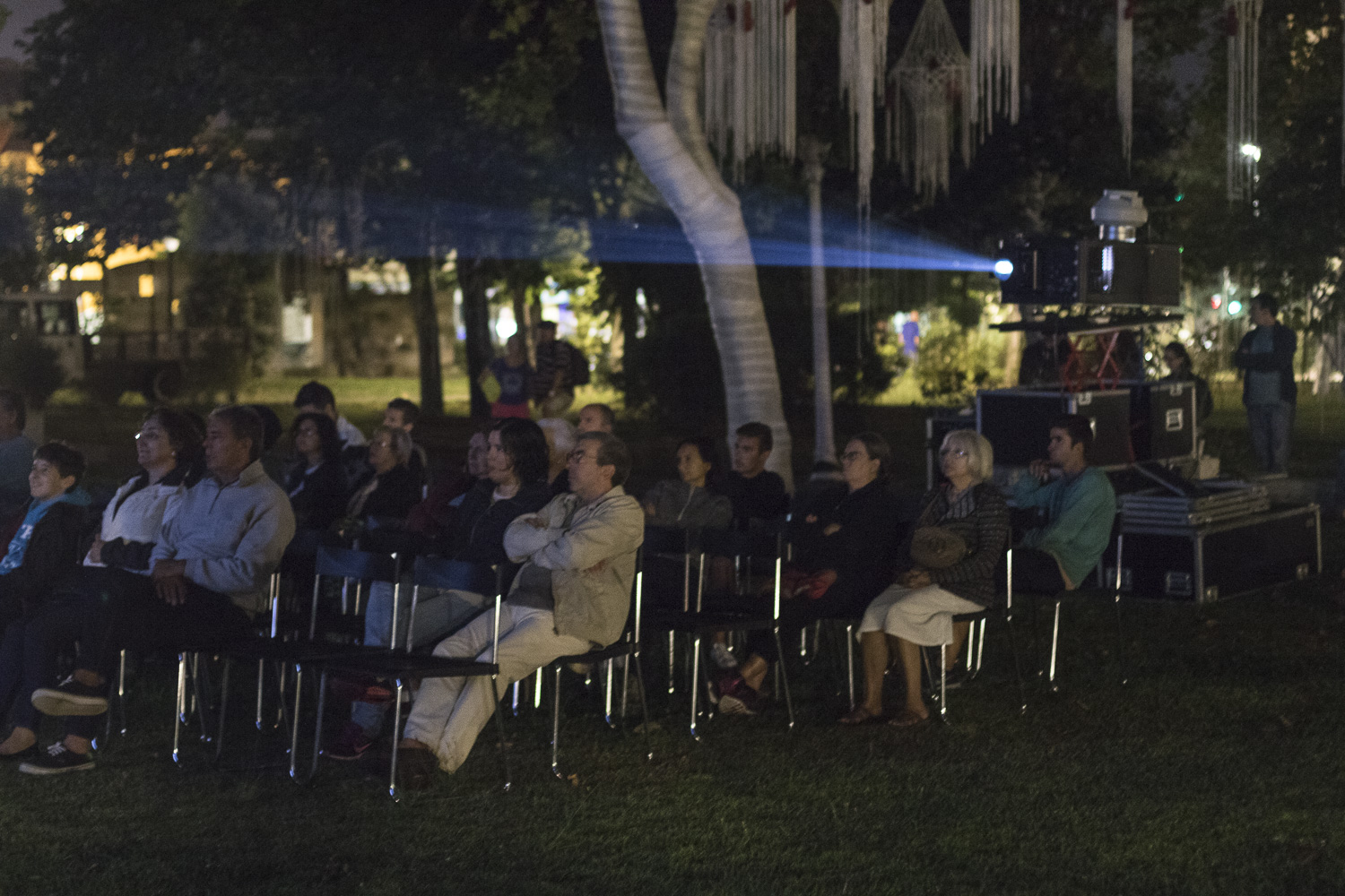 Cinema ao ar livre no Festival Oito24