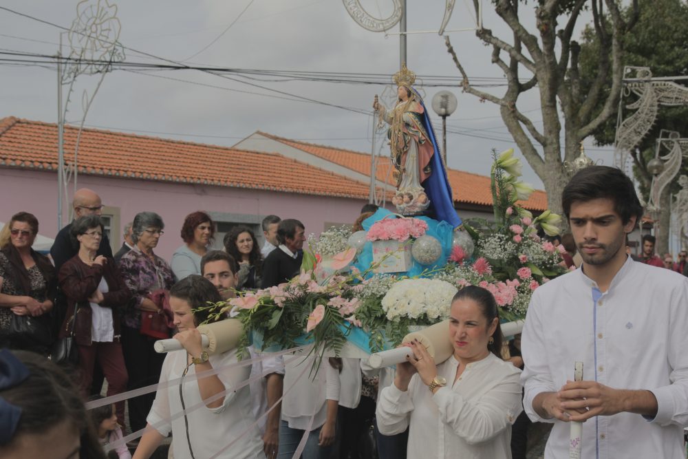 Procissão foi o ponto altos das Festas de Nª Srª dos Altos Céus