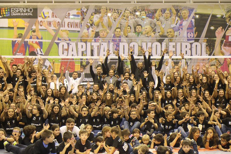 SC Espinho apresentou todos os escalões de Voleibol