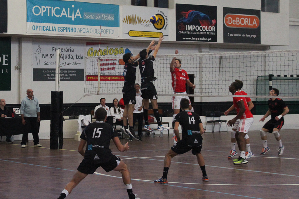 Voleibol: Boa exibição da Académica frente ao SL Benfica