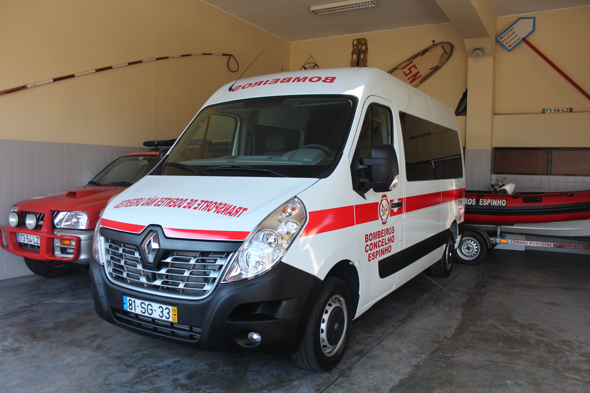 Transporte de doentes dos BVCE com nova viatura