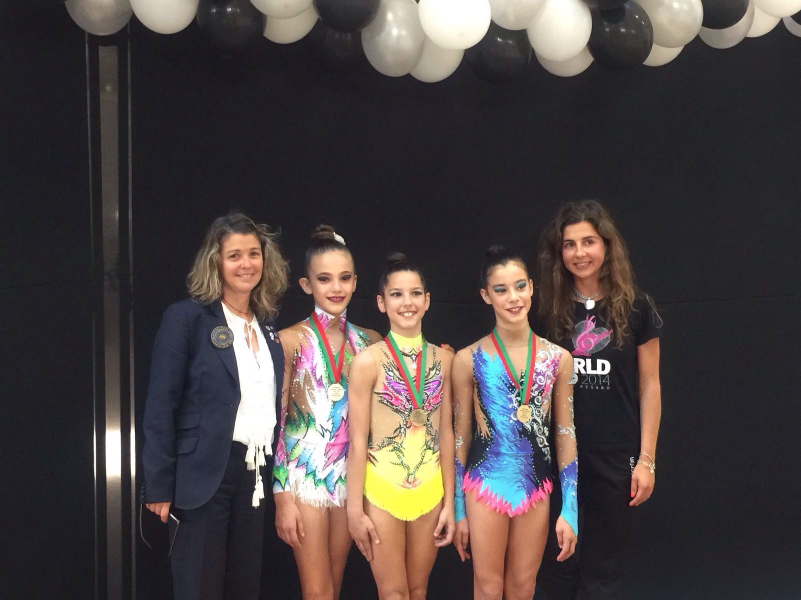 Ginástica: Atletas da AAE Vice-Campeãs Nacionais por equipas
