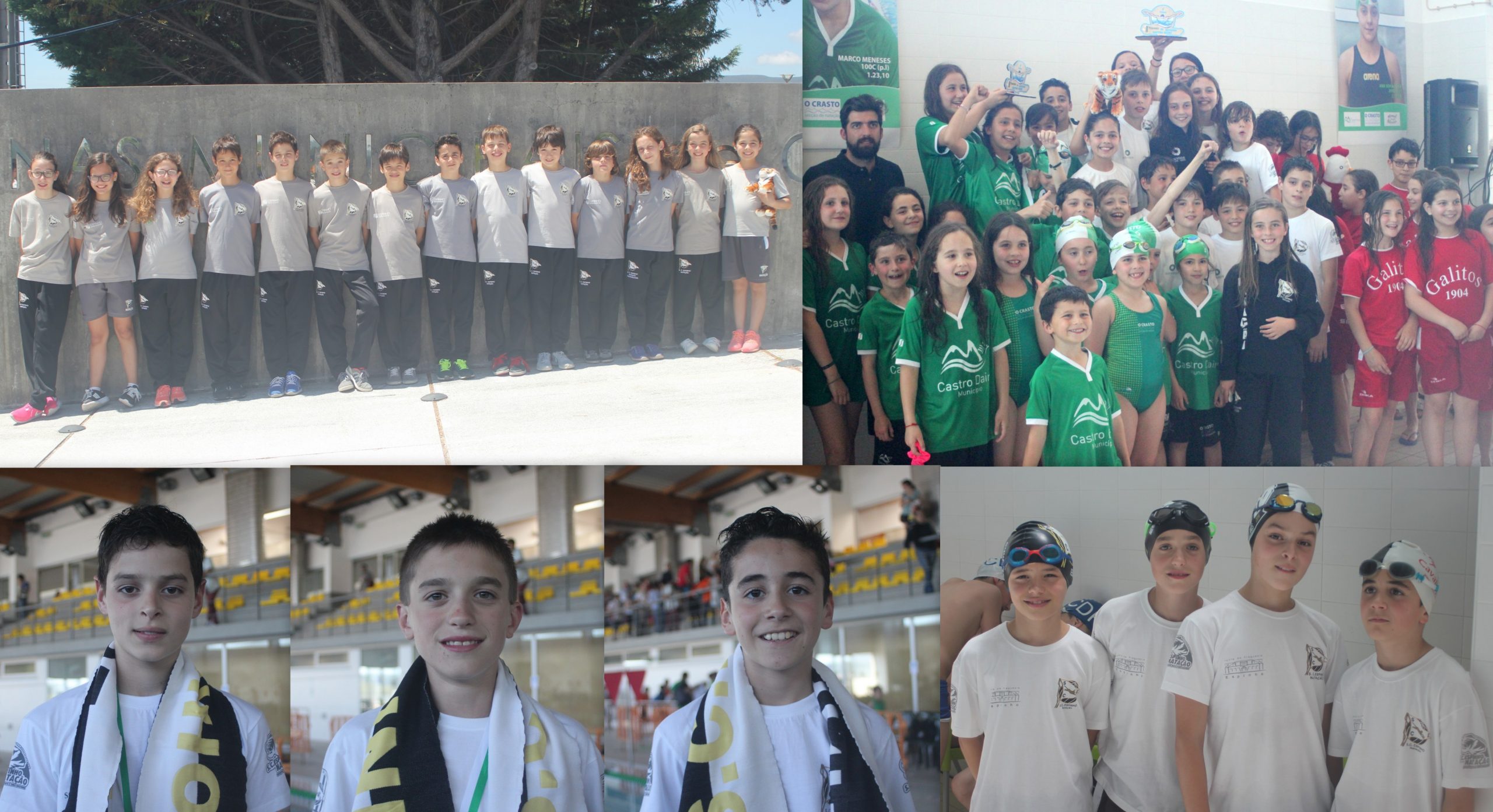 Natação: SCE vence I Torneio de Natação de Castro D’Aire – Cadetes