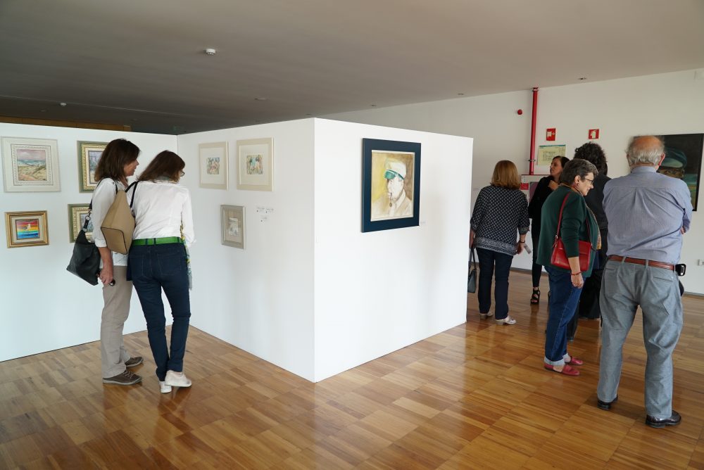 Exposição de pintura de Maria Jose Brandão inaugurada no FACE
