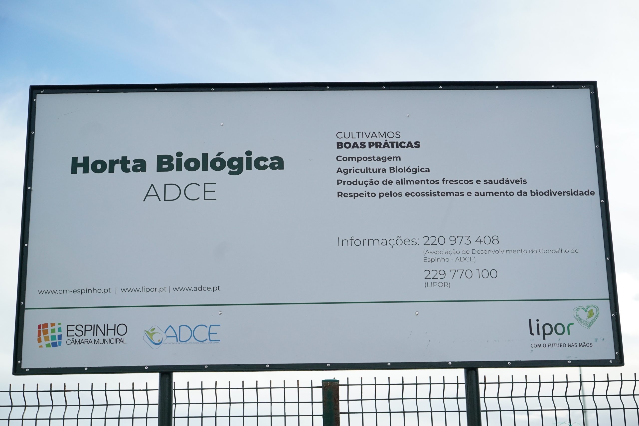 Horta Biológica da ADCE recebe certificação da LIPOR