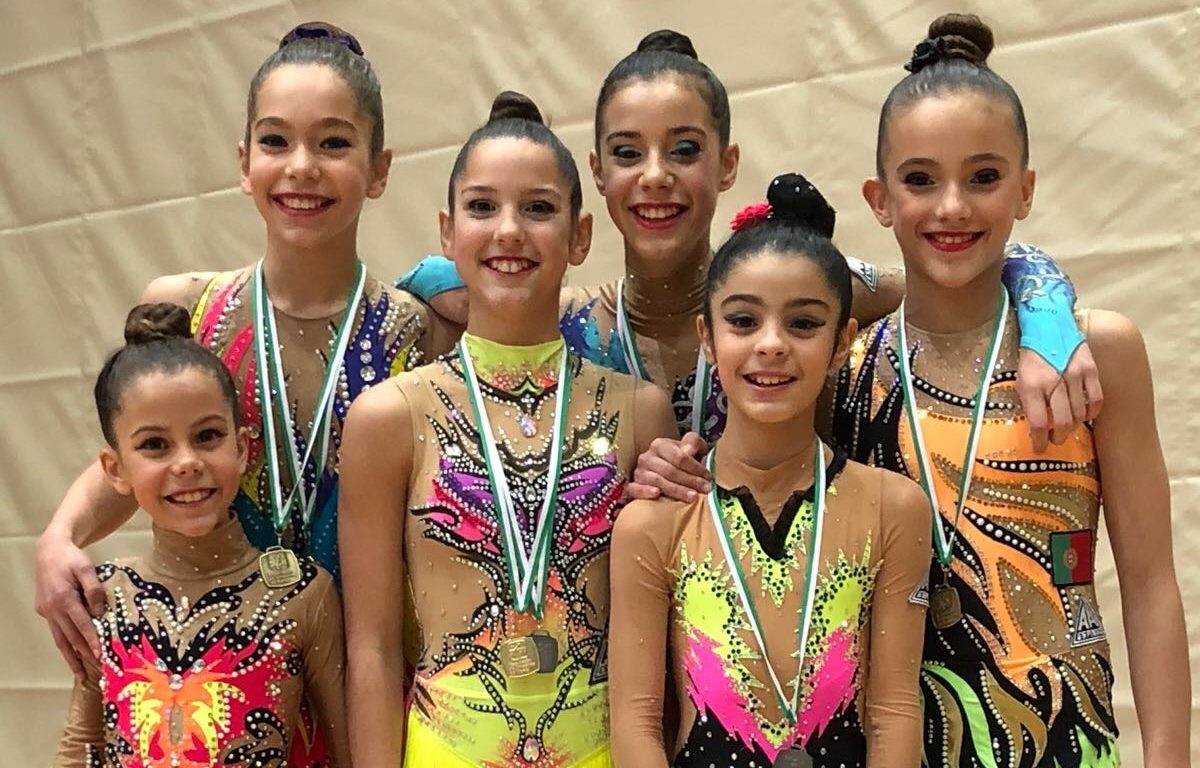 9 Medalhas para a Ginástica Rítmica da AAE