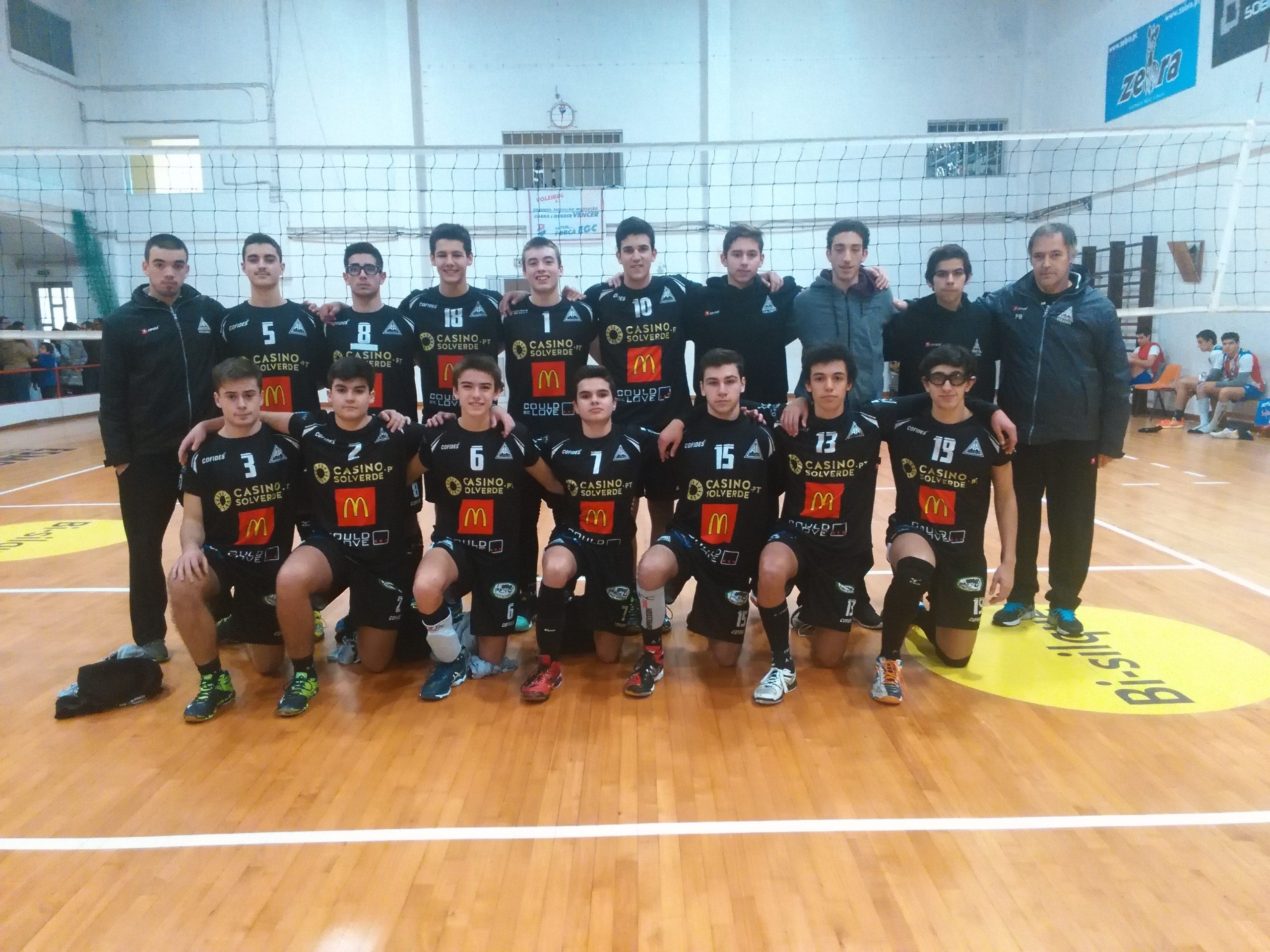 Voleibol AAE: Resultados da formação