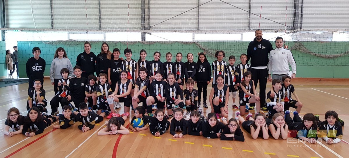 Voleibol: MINIS A do SCE brilham em Arcozelo