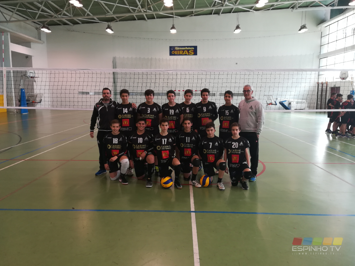 Voleibol: Resultados dos jogos formação da AAE