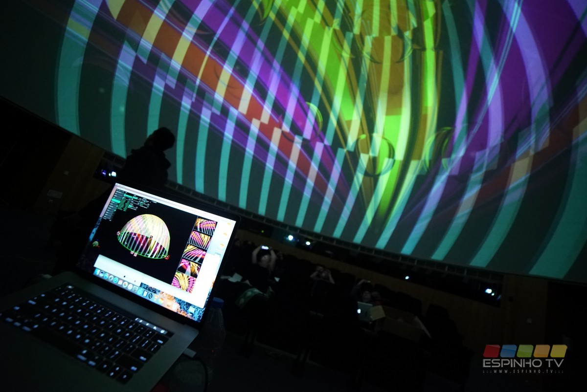 Planetário de Espinho recebeu Masterclass sobre VJing