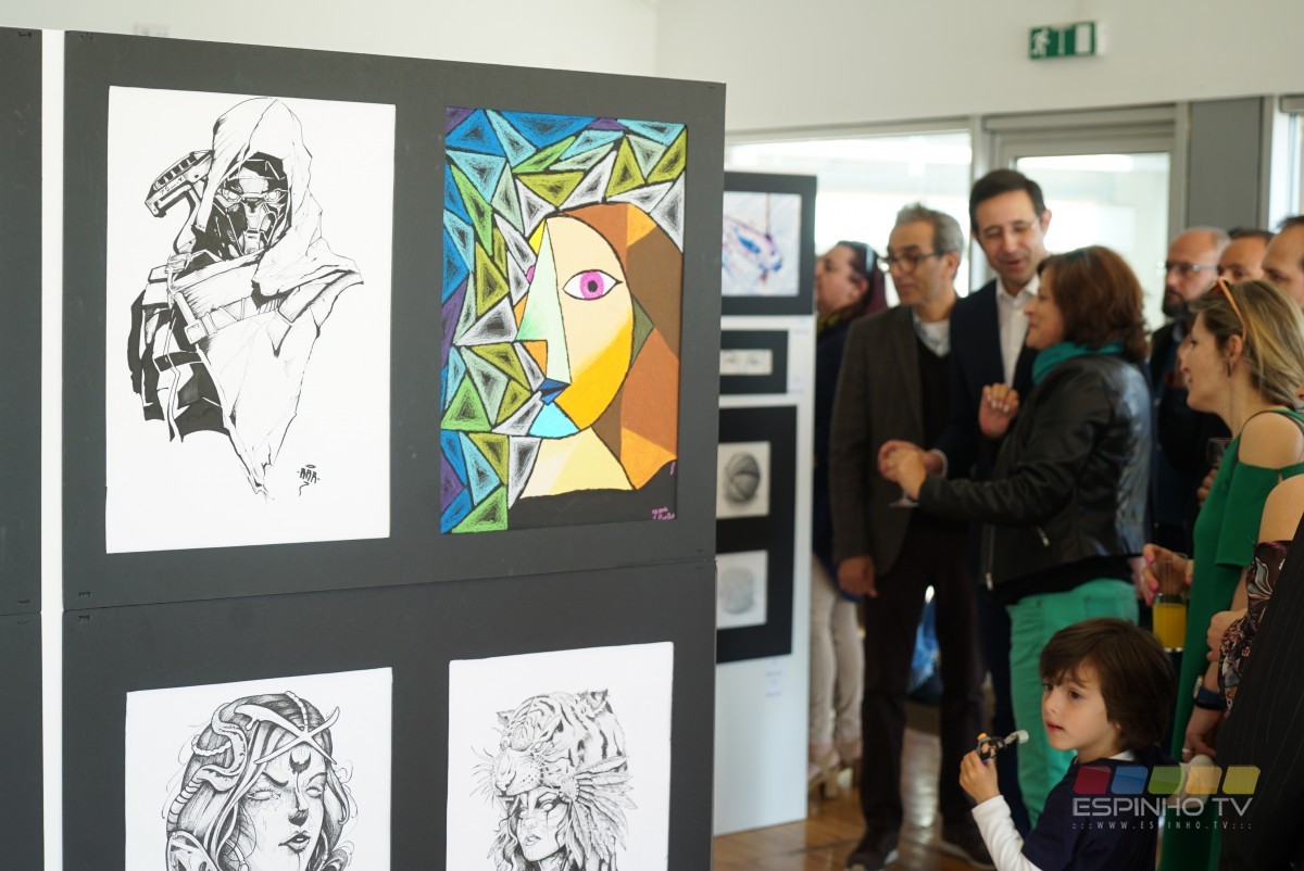 Inaugurada exposição “CriArte Espinho’18” no FACE