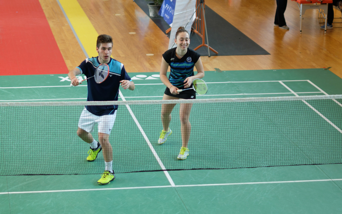 Simão Ferreira Vice-Campeão Nacional de Pares Mistos Sub19 em Badminton