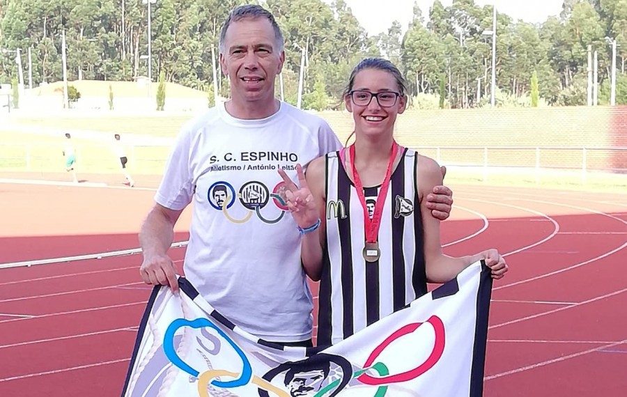 Atletismo: Carolina Ferreira do SC Espinho bate recorde