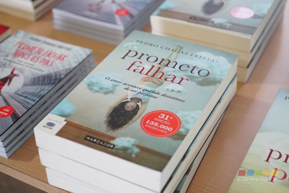 Escritor Pedro Chagas Freitas em Espinho