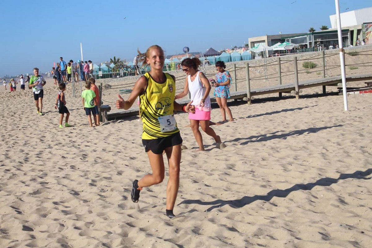 Atletismo do Rio Largo na areia e na estrada