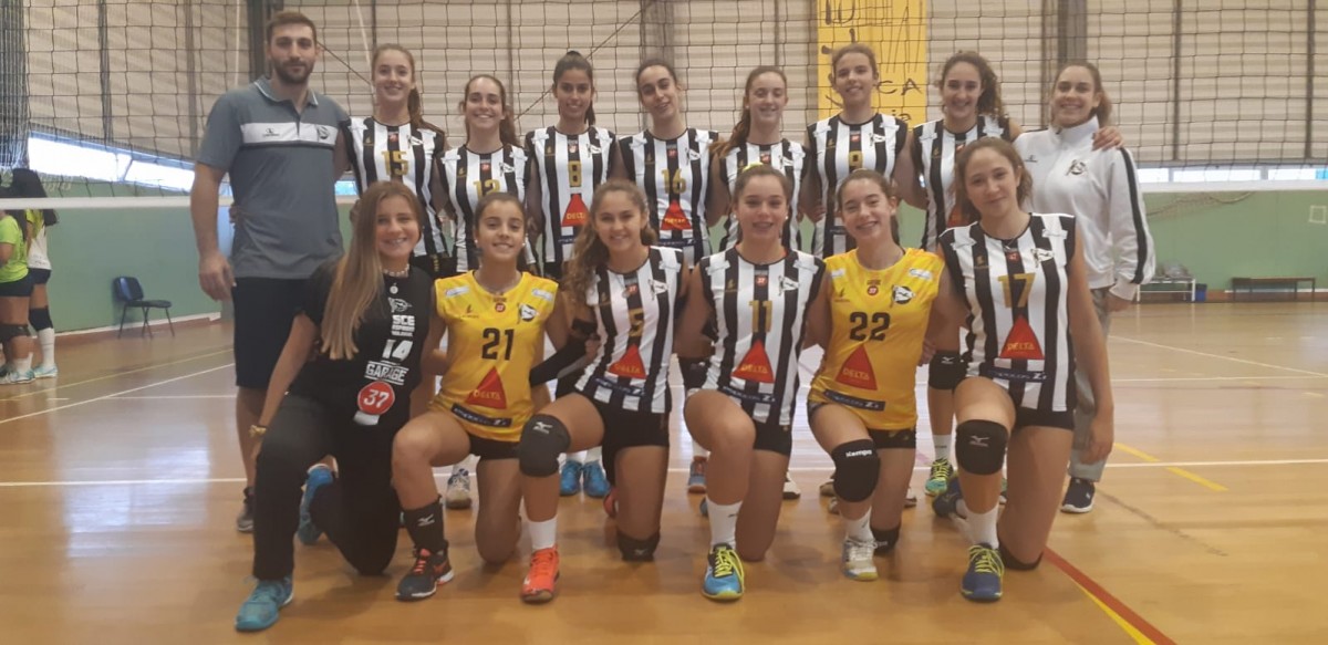 Voleibol Formação: Cadetes do SCE vencem o Arcozelo
