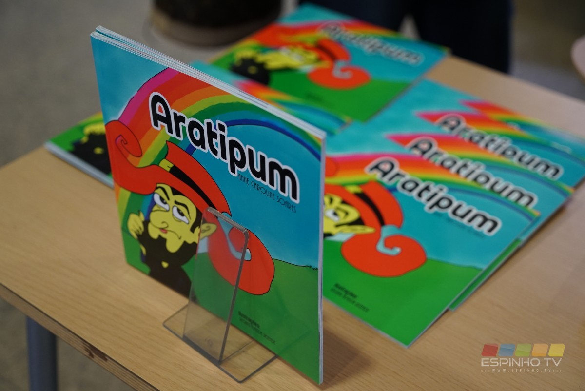 Lançamento do livro infantil Aratipum, com o contador Rui Ramos