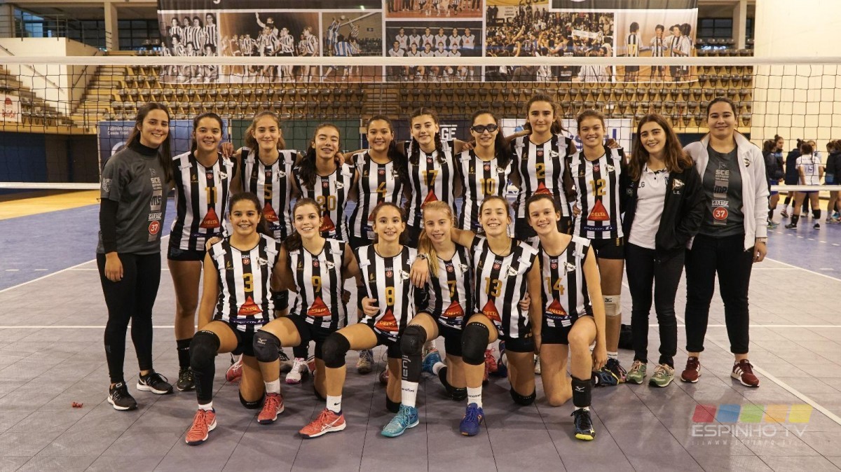 Voleibol: Infantins vencem mais uma vez a equipa de Arcozelo