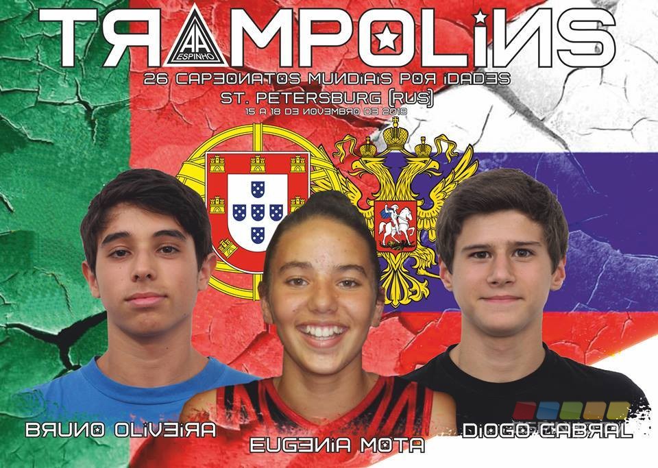 AAE Trampolins a caminho do Campeonato do Mundo