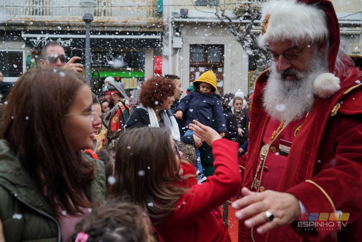 O Pai Natal já chegou a Espinho