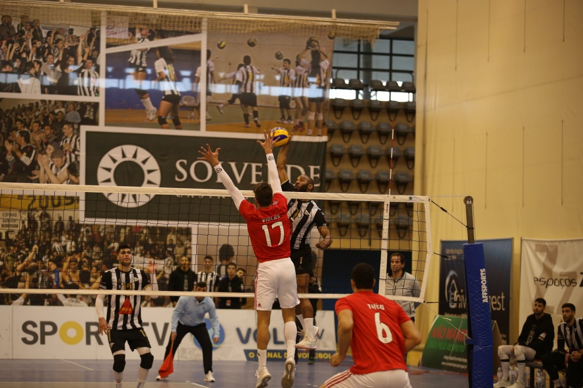 Voleibol: SC Espinho não consegue vencer o Benfica