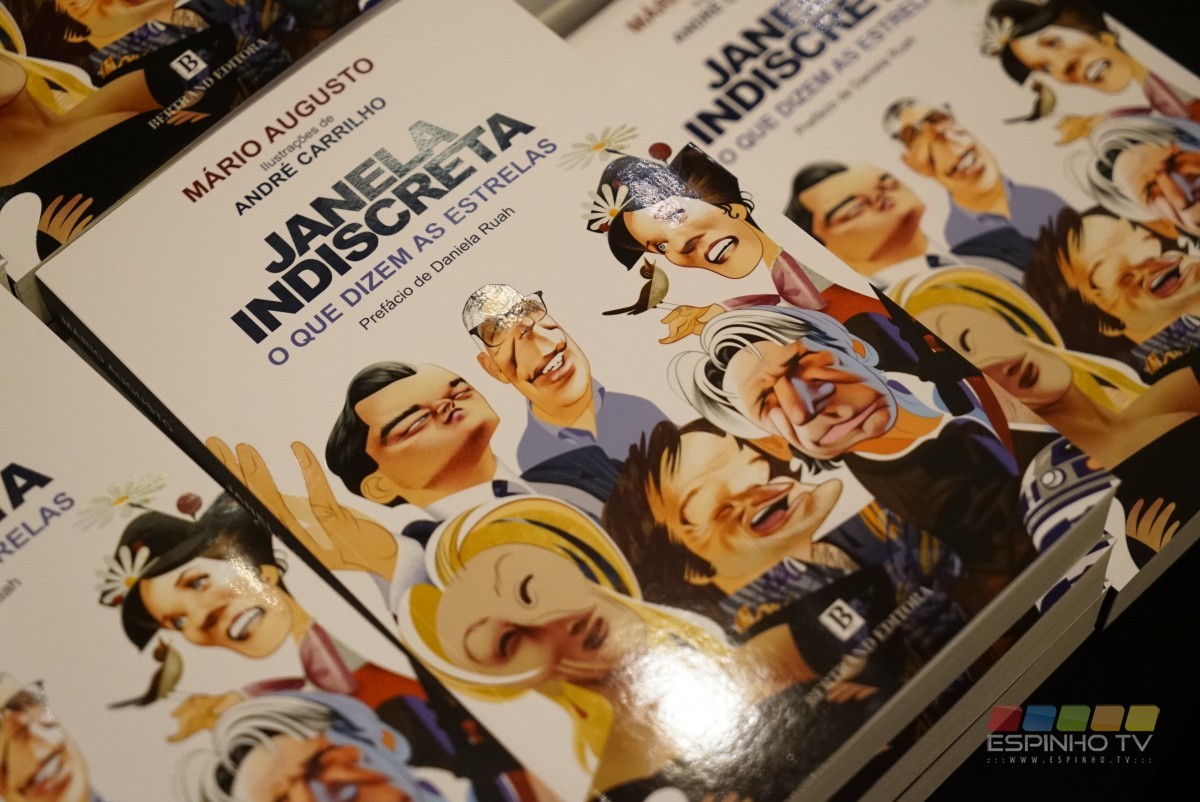 Mário Augusto lança livro “Janela Indiscreta”