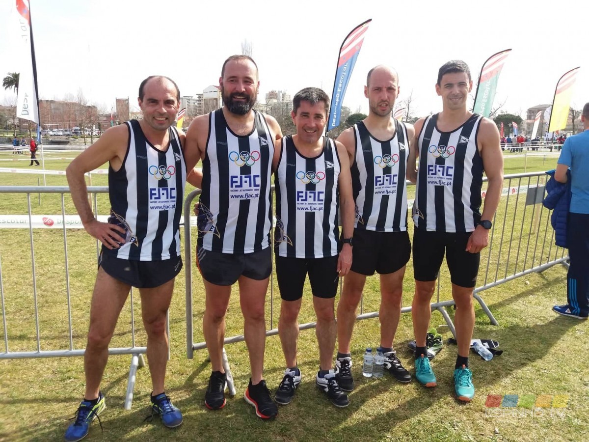 S. C. Espinho/Atletismo António Leitão no Campeonato Nacional de Cross Curto