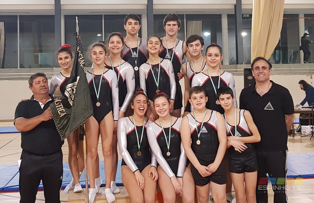 AAE Trampolins com 9 campeões Distritais em Duplo minitrampolim