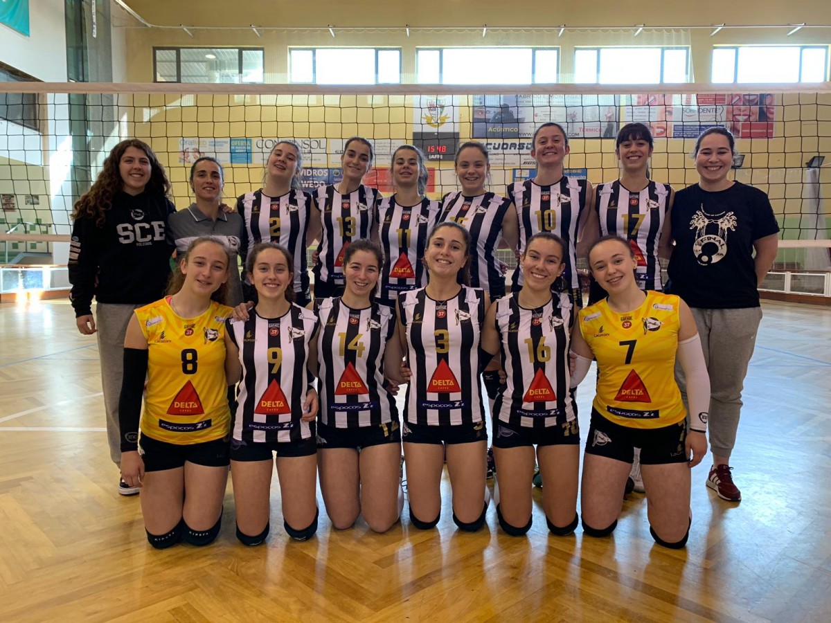 Voleibol SCE: Juvenis femininas vencem os dois jogos do fim-de-semana