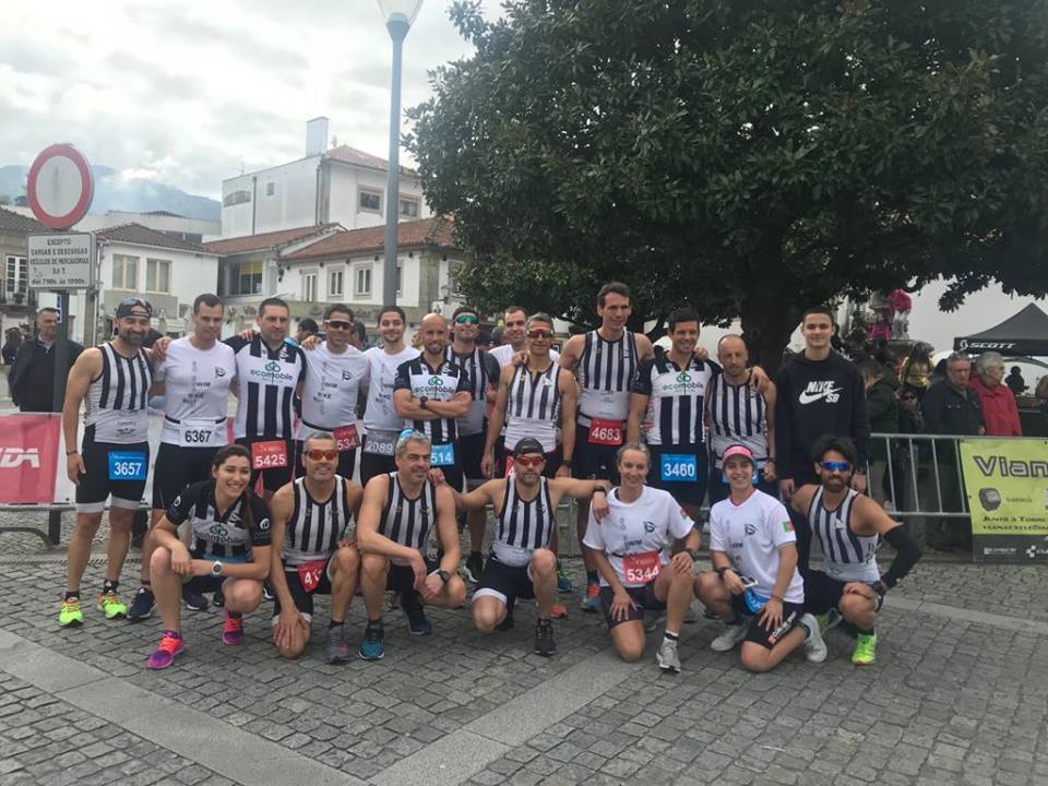 Pódio para os triatletas do SC Espinho