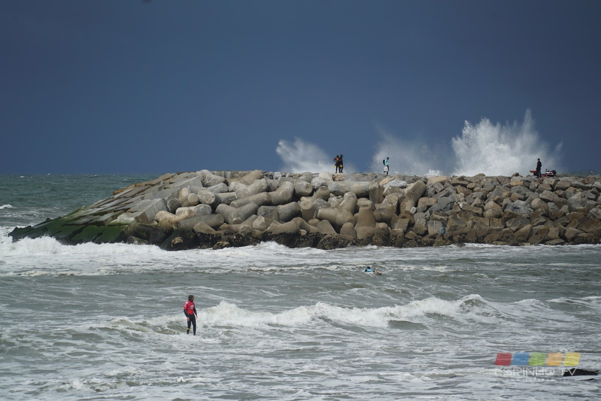 Alice Lemoigne e Edouard Delero foram os vencedores do Longboard Pro Espinho
