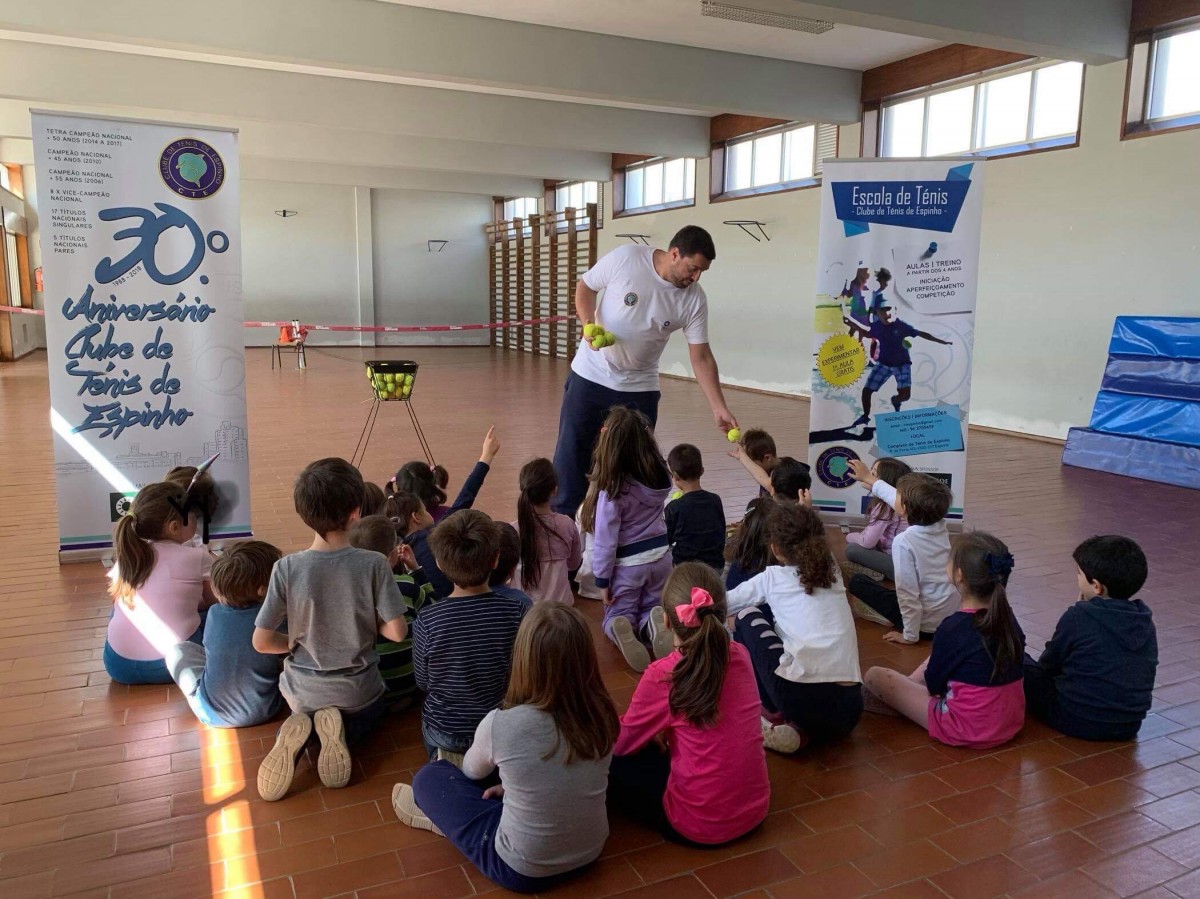 Clube de Ténis de Espinho nas escolas