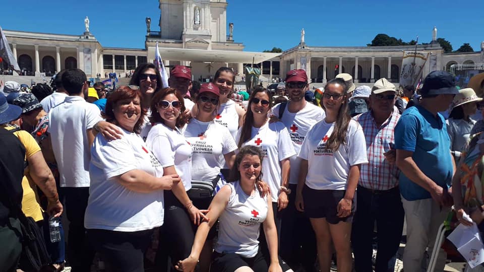 Delegação da Cruz Vermelha de Espinho apoiou os peregrinos ao Santuário de Fátima