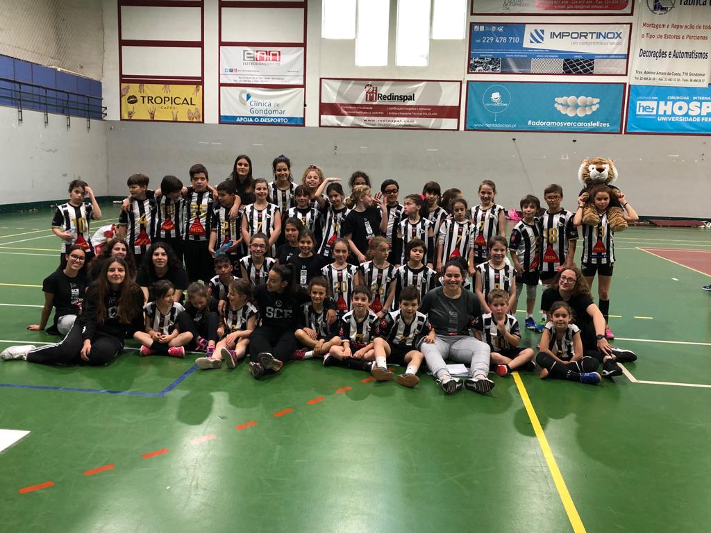 Minivoleibol do Sporting Clube de Espinho invade Gondomar