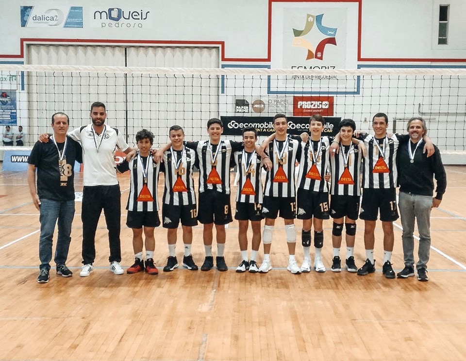 Voleibol: Cadetes alcançam quarto e quinto lugar na final