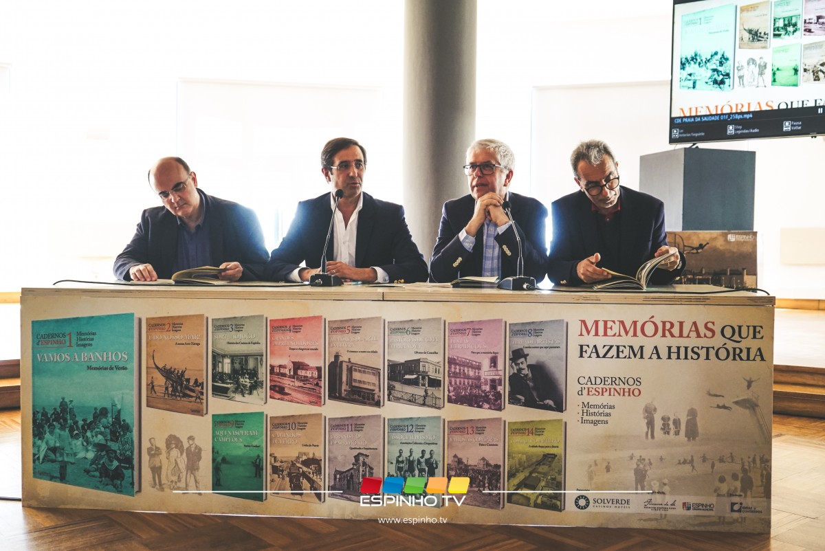 “Cadernos D’Espinho” apresentado no salão nobre da Piscina