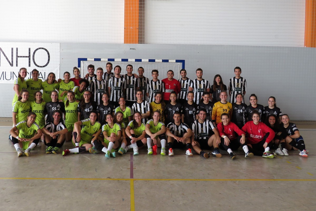 Seleção Nacional de Andebol Feminina Sub19 em Espinho