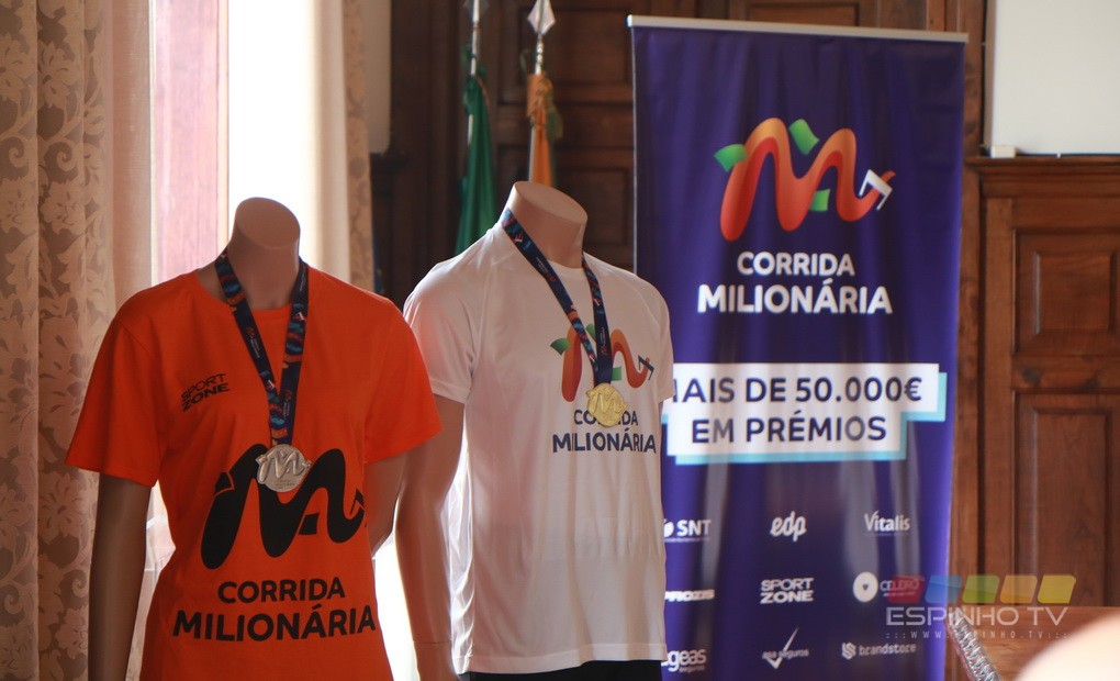 Corrida Milionária apresentada à comunicação social