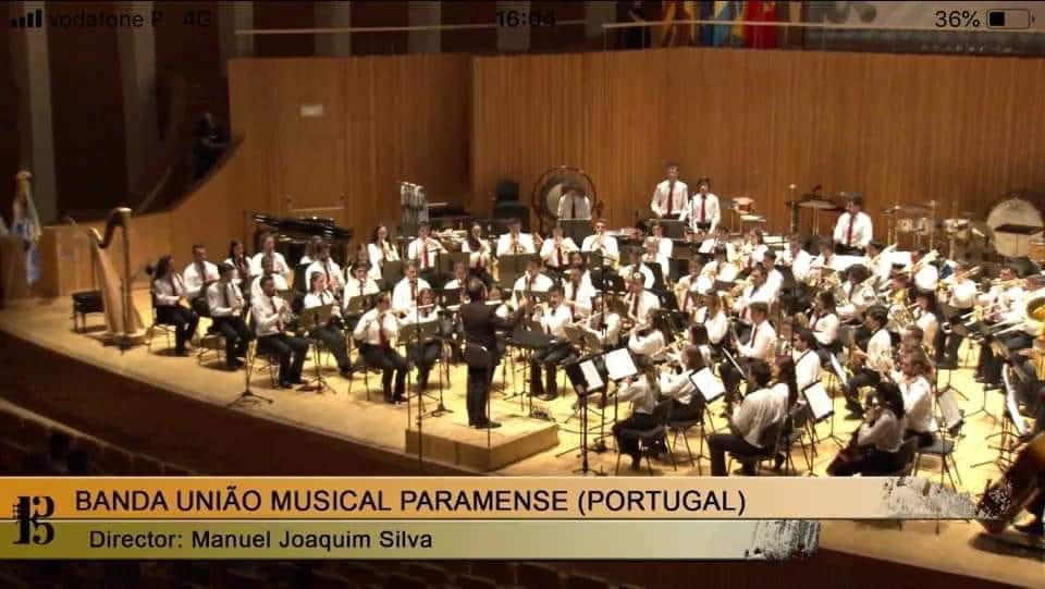 Banda de Paramos participou no 33º Concurso Internacional de Bandas Filarmónicas da Cidade de Valência