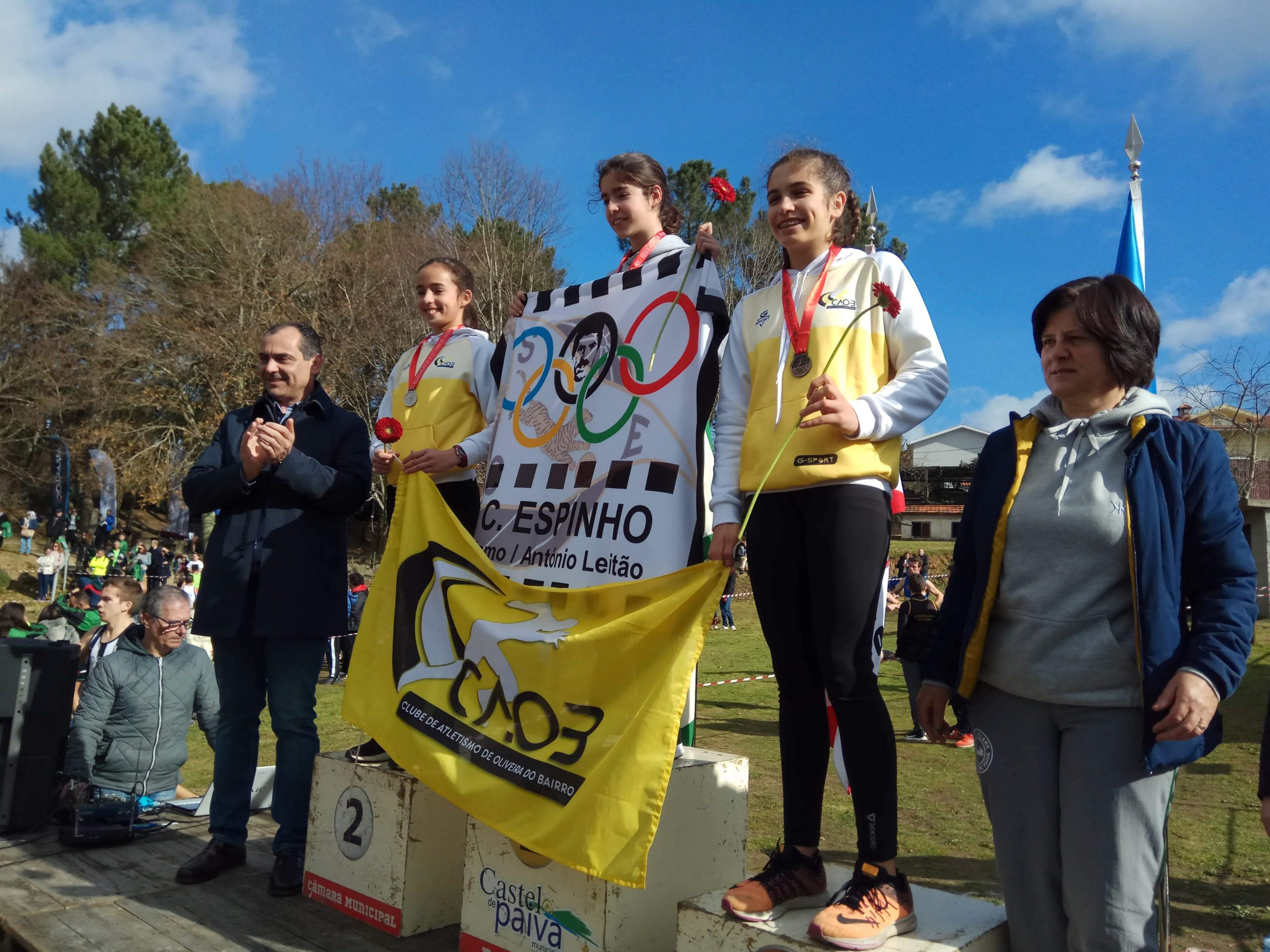 Escola de Atletismo do SC Espinho brilha no Campeonato Distrital de Corta-Mato