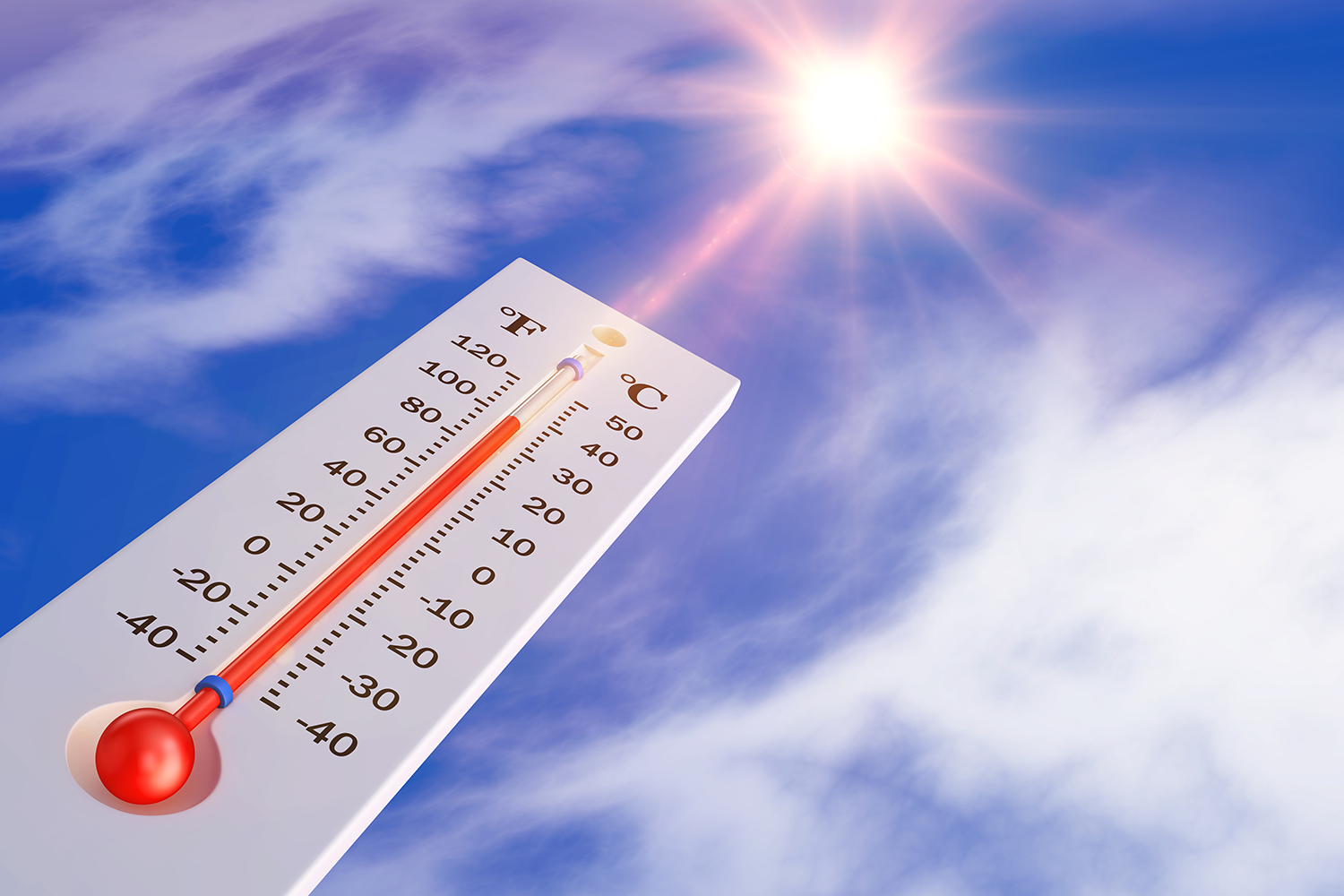O calor vai chegar em Fevereiro