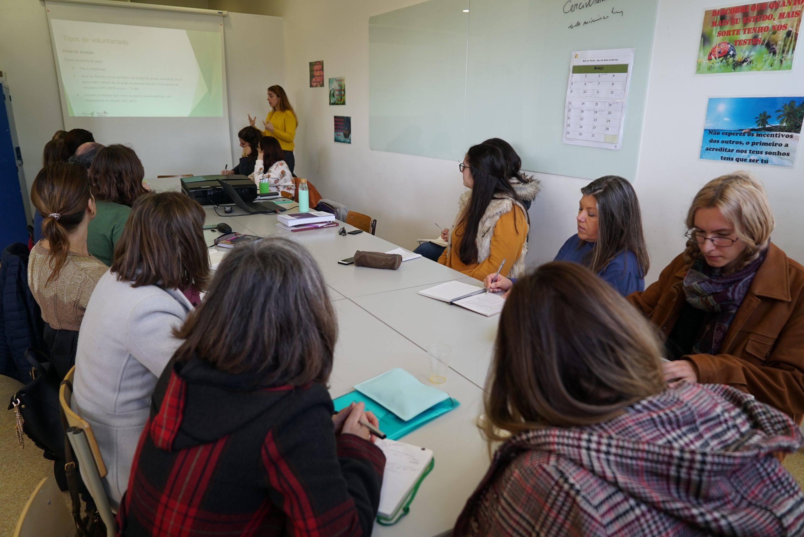 Iniciada ação de capacitação em Gestão de Voluntariado em Espinho