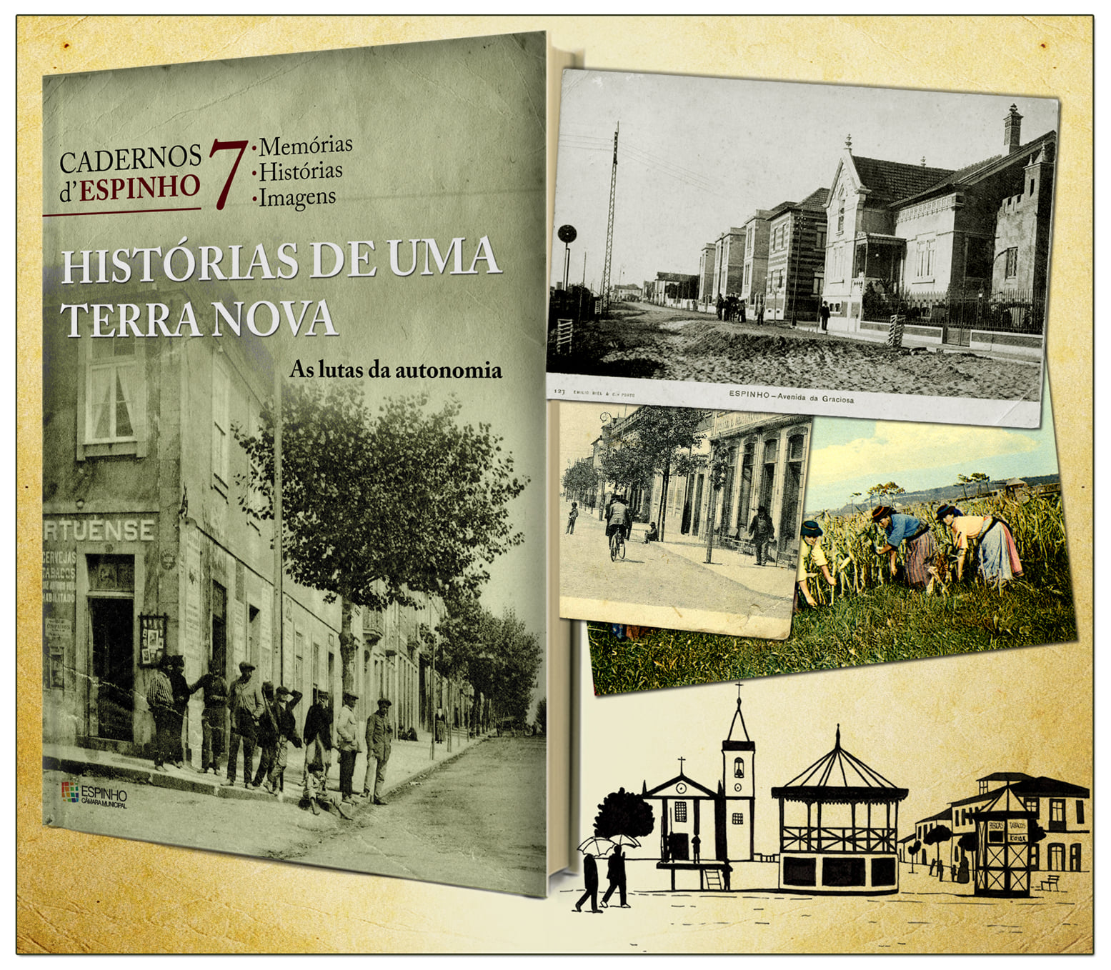 Apresentação do 7º volume do “Caderno de Espinho” dedicado as lutas da autonomia