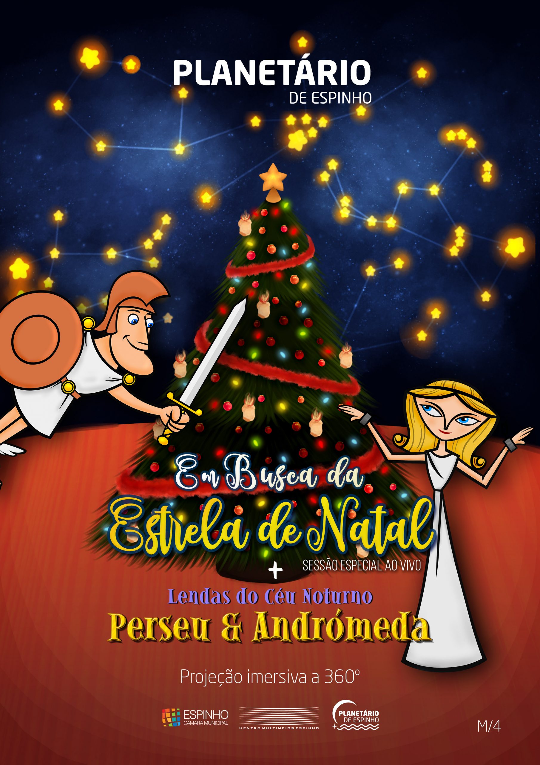 Sessão Especial Natal no Planetário de Espinho